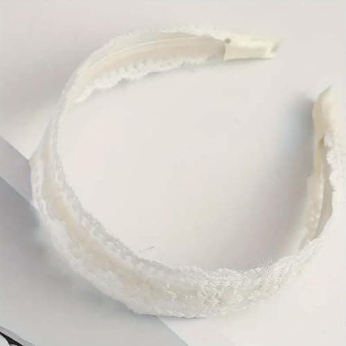 Xansema Cute Lace Headbands for Girls, Vintage Floral Embroidered Hairband Fashion Non-Slip Headbands Boho Hairhoops Hair Accessories (Flower) thumbnail 4