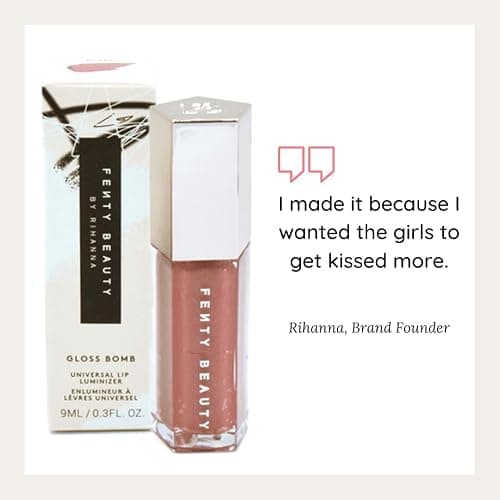 Gloss Bomb Universal Lip Luminizer - 02 Fussy by Fenty Beauty for Women - 0.3 oz Lip Gloss thumbnail 5