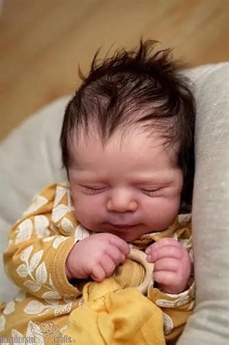 Zero Pam Full Silicone Baby Doll-18'' Reborn Baby Dolls Silicone Full Body Vinyl, Anatomically Correct Girl, Realistic Babys Doll, Posable Real Life Reborn Dolls for Girls thumbnail 2