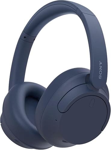 Sony WH-CH720N Noise Cancelling Wireless Headphones Bluetooth Over The Ear Headset with Microphone and Alexa Voice Control, O/S, Blue - Image 1