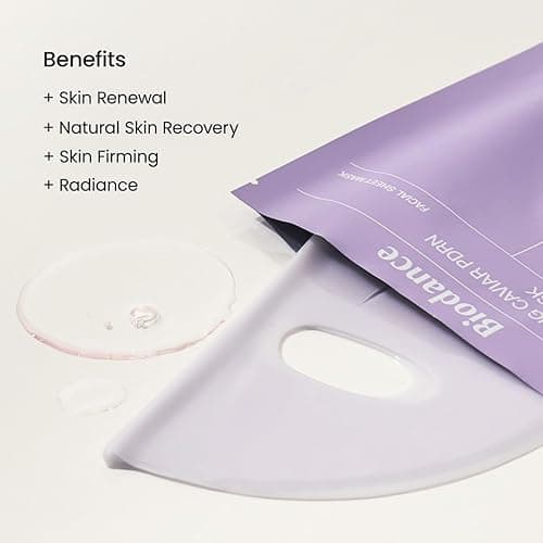 BIODANCE Rejuvenating Caviar PDRN Real Deep Mask, Overnight Hydrogel Mask, Skin Firming & Radiance Boost, Enhancing Recovery for All Skin Types, 1.19oz(34g) x 4ea - PDRN thumbnail 4