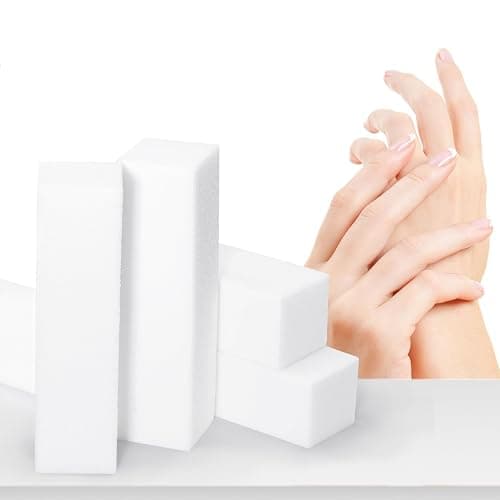 Bloc Polissoir Ongles, 20 Pcs Buffer Ongles Carré Éponge Lime à Ongle pour Les Salons de Manucure, Le Diy Nail Art à La Maison thumbnail 5