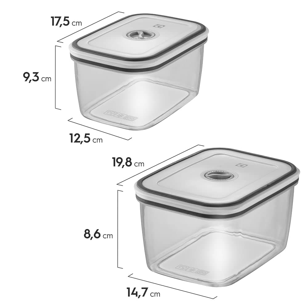 Electrolux, Pote Hermetico, 12 unidades, A23122901, cinza thumbnail 6