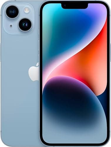 Apple iPhone 14 (Renewed), 128GB, Blue - Unlocked - Image 1