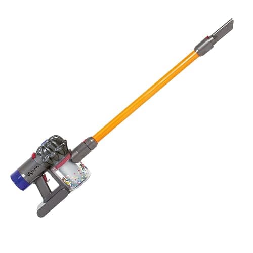 Casdon Dyson Cordless Vacuum Interactive & Officially Licensed Toy Dyson Vacuum For Children Aged 3+ Realistic Role-Play Fun, Purple and Orange - Purple thumbnail 11