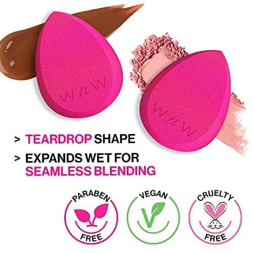Wet n Wild Double Tap Makeup Sponge 2 Pack Pink 1114529 - Double Tap 2 Pack thumbnail 3