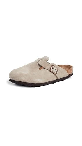 Birkenstock Boston Clog,Taupe Suede,41 N EU - Image 1