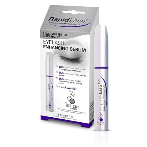 RapidLash Eyelash Enhancing Serum with HEXATEIN 1 Complex – Lash Serum for Eyelashes Conditioning & Hydrating – Longer-Looking, Fuller and Thicker Appearing Lashes – 3 mL / 0.1 fl oz thumbnail 2