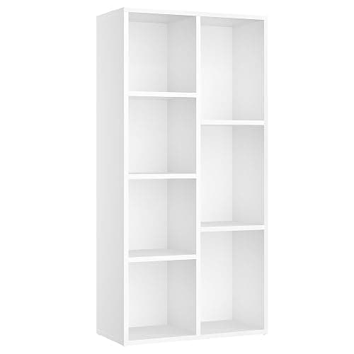 VASAGLE Bookshelf, 7 Cubes Storage Organizer, 19.7 x 9.4 x 41.7 Inches | Storage Shelf, for Living Room, Home Office, Dining Room, Cloud White, CUSTOS Collection ULBC27WT thumbnail 7