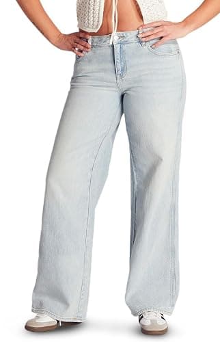 PacSun Women's Dark Indigo Denim Mom Shorts - Image 1