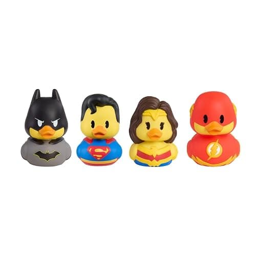 Duckalooz Warner Bros Collectible Toy Ducks Bundle | 2.75-inch Tall, Includes Batman, Superman, Superwoman, Flash, Gizmo, Joker, It, Beetlejuice thumbnail 5