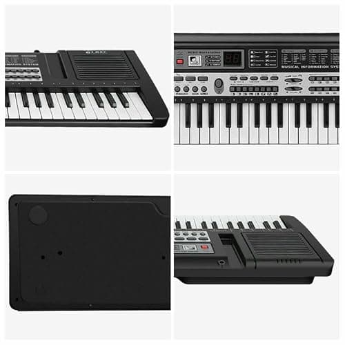 61 Keys Piano Keyboard, Electronic Keyboard Piano with Built-In Speaker Microphone, Portable Keyboard Gift Teaching for Beginners, Digital Music Keyboard Piano, Birthday Gift for Children thumbnail 5