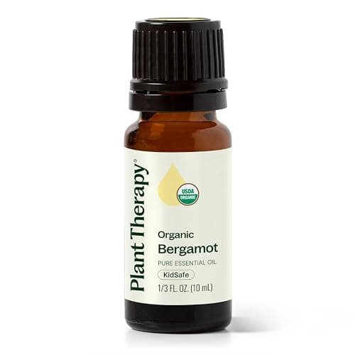 Plant Therapy Organic Bergamot Essential Oil 10 mL (1/3 oz) 100% Pure, Undiluted, Therapeutic Grade - Image 1