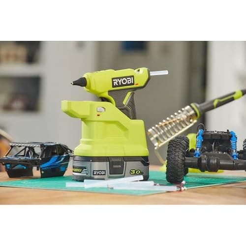Ryobi RGLM18-0 18V ONE+ Cordless Mini Glue Gun (Bare Tool), Green thumbnail 6