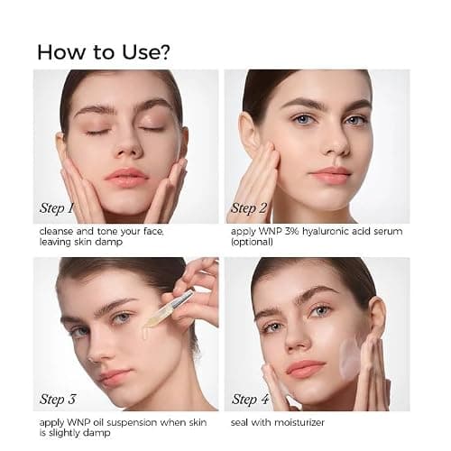 WNP serum set: Ultra Hydrating Serum 3% 4D Hyaluronic Acid +Emergency Repair Firming Oil-Suspension Serum Hydrating+Skin Repair|Single-Use Vials Skincare for Sensitiveskin 72ml thumbnail 8