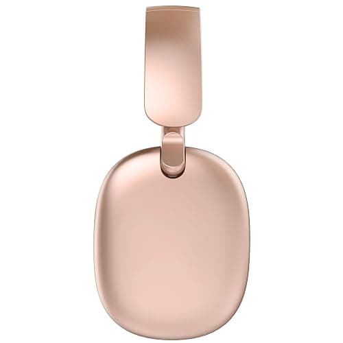 RORSOU C6 Active Noise Cancelling Headphones, Wireless Over Ear Bluetooth Headphones, 60H Playtime, Lightweight Folding Deep Bass Comfort Fit Ear Cups Headset with Mic for iPad/PC/Home Rose Gold thumbnail 2