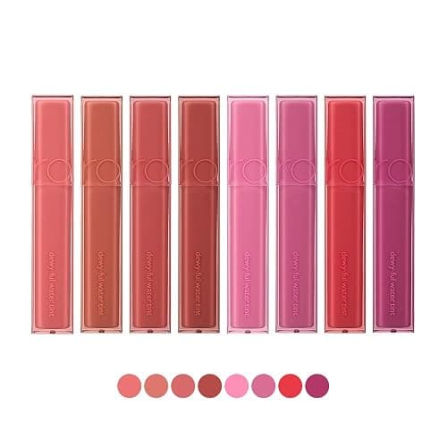 rom&nd DEWYFUL WATER TINT 01 IN CORAL|Glossy| high pigment| moisturizing| non-sticky|Hydrated lips|colorful shades|High Shine|0.18oz - 01 IN CORAL thumbnail 6