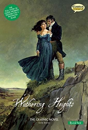 Wuthering Heights The Graphic Novel: Quick Text (Classical Comics: Quick Text) - Image 1