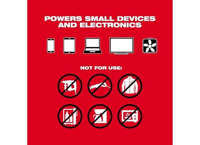 Milwaukee 2846-20 M18 18V 175W TOP-Off Li-Ion Compact Inverter Power Supply thumbnail 6