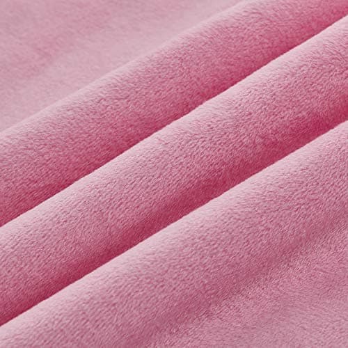 RelaxBlanket 60''x80'' Duvet Cover for Weighted Blanket | Premium Super Soft Minky Dot | Pink thumbnail 2
