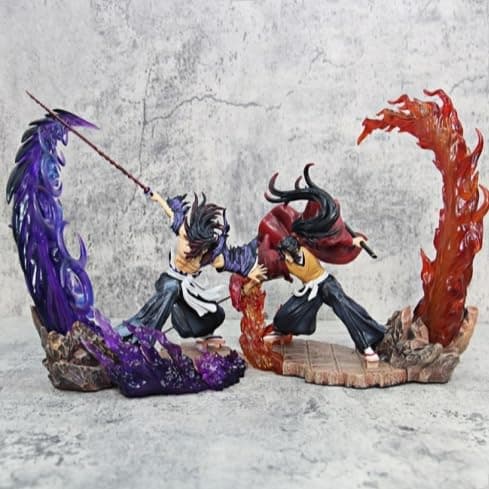 Epitome 25 cm Figur Kokushibo, Anime Sammelfigur mit transparentem Dämoneneffekt, dynamische Kampfpose PVC Statue, Deko für Zuhause, Schreibtisch & Auto, Geschenk für Anime Fans thumbnail 5