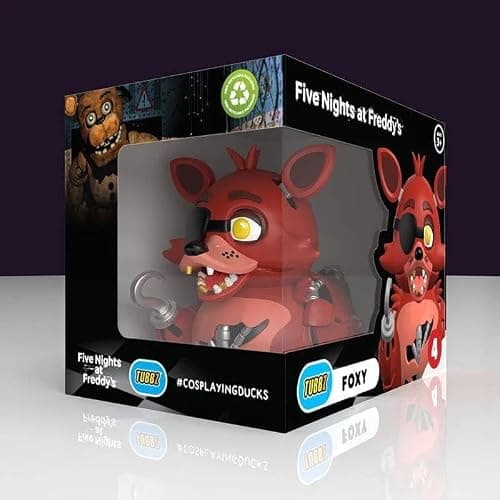 TUBBZ Boxed Edition: Five Nights At Freddy's - Foxy Cosplaying Rubber Duck Vinyl Figure thumbnail 6