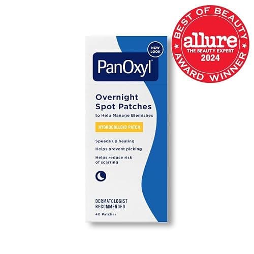 PanOxyl PM Overnight Spot Patches, Advanced Hydrocolloid Healing Technology, Fragrance Free, 40 Count Pack of 1 - 40 Count thumbnail 2