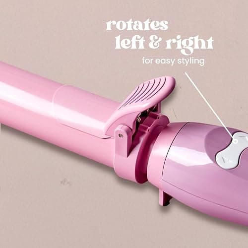 Beachwaver B1 Rotating Curling Iron - Automatic 1 Inch Ceramic - Easy-to-Use Spinning Wand for Long-Lasting Waves - Auto-Shut Off and Dual Voltage (BW160) thumbnail 6