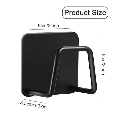 UKOFEW 2 Pièces Porte Eponge Evier Cuisine, Porte Eponge Evier Auto Adhesif, 304 INOX, Support Eponge INOX, Support Eponge pour Le Rangement de Cuisine et Salle de Bain thumbnail 3