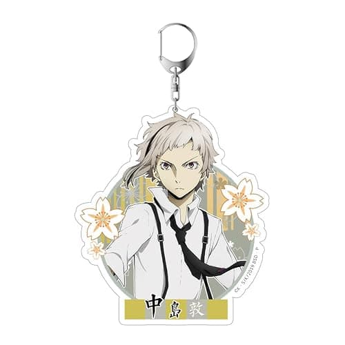 LUNK 4Pcs/Set Anime Character Keychain Charm Cartoon Acrylic Keychain Pendant Bag Decoration Pendant Gifts for Boys Girls thumbnail 3
