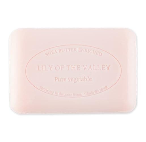 Pre de Provence Artisanal Soap Bar, Enriched with Organic Shea Butter, Natural French Skincare, Quad Milled for Rich Smooth Lather, 8.8 Ounce, Lily Of The Valley thumbnail 5