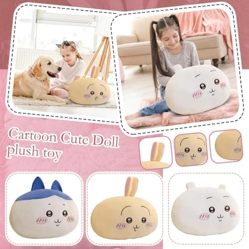 11.8 Inch Chikawa Plush,Cartoon Plush Stuffed Figure for Gift Usagi Stuffed Throw Pillows for Fans Home Decor thumbnail 3