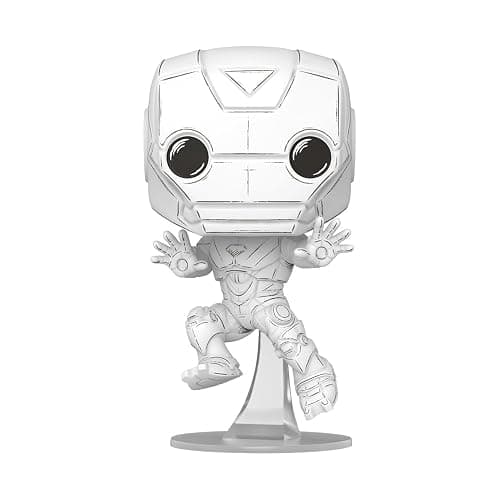 Funko Pop! Marvel: Marvel Sketched - Iron Man - Collectable Vinyl Figure - Gift Idea - Official Merchandise - Toys for Kids & Adults - Comic Fans - Model Figure for Collectors and Display thumbnail 2