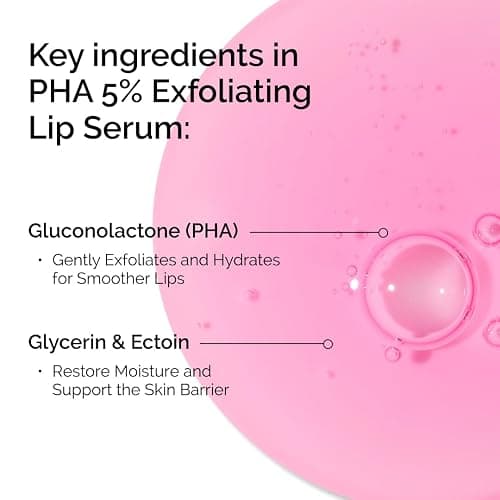The Ordinary PHA 5% Exfoliating Lip Serum, Hydrating Overnight Lip Exfoliator Treatment, 0.5 Fl Oz thumbnail 4