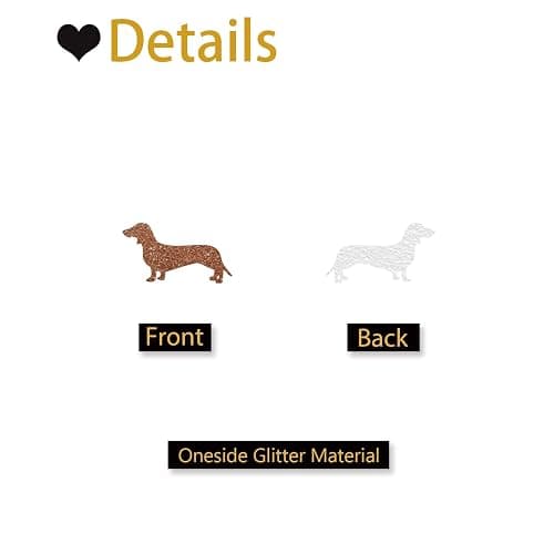 Dachshund Confetti, Puppy Birthday Party Supplies, Pet Dog Paper Cut Out, Dachshund Table Confetti for Baby Shower, Pet Dog Birthday Party Table Decoration thumbnail 4