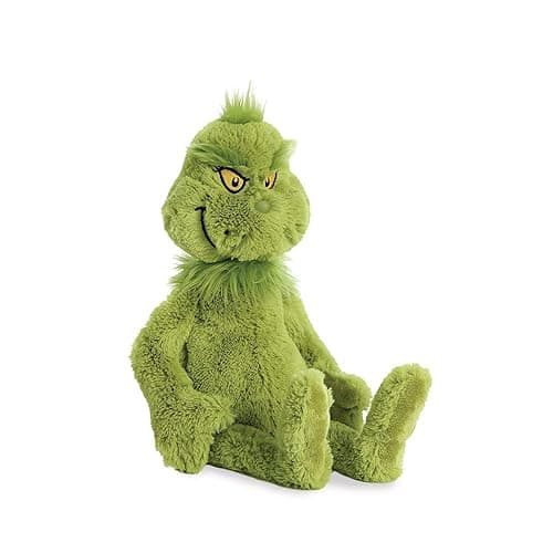 Aurora® Whimsical Dr. Seuss™ Grinch Stuffed Animal - Magical Storytelling - Officially Licensed - Green 16 Inches thumbnail 4