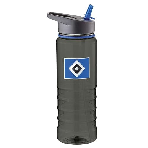 Hamburger SV HSV Flasche/Trinkflasche, Kunststoff ** transparent schwarz ** 29772 - Image 1