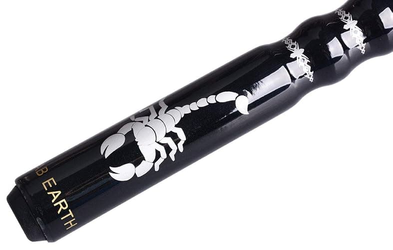 AB Earth 58" Pool Cue/Pool Stick Ergonomic Design Hardwood Canadian Maple 13mm Tip 18-21oz Billiard Cue B1SN thumbnail 5