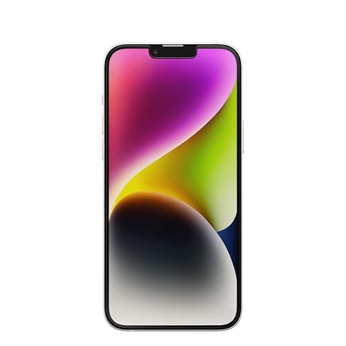 OtterBox ALPHA GLASS SERIES ANTIMICROBIAL Screen Protector for iPhone 14 Plus, Flawless Touch Response, Fingerprint Resistant, Precision Fit, Vibrant Clarity thumbnail 3