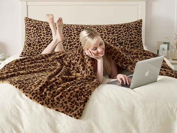 GALMAXS7 Body Pillow Covers - Body Pillow Case Cover with Zipper Brown Cheetah 20x54 thumbnail 6