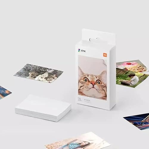 Lot de 50 feuilles de papier photo portable pour imprimante Xiaomi Mi thumbnail 7