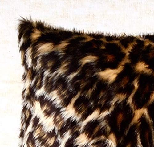 Leopard Faux Fur Cushion Cover ~ Handmade thumbnail 2