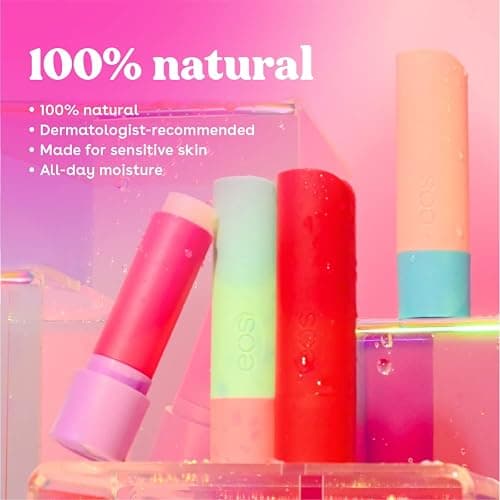 eos FlavorLab Lip Balm Stick and Sphere, Watermelon Frosé, Natural Shea Lip Products, 2 Count(Pack of 1) thumbnail 2