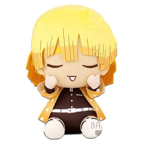 Banpresto - Demon Slayer Kimetsu no Yaiba Zenitsu Agatsuma Big Plush Multicolor 17964 - Image 1