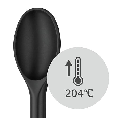 WMF Gourmet Kochlöffel Kunstoff 30 cm, Cromargan Edelstahl, Rührlöffel mit hitzebeständige Kunststoff-Laffe, spülmaschinengeeignet thumbnail 3