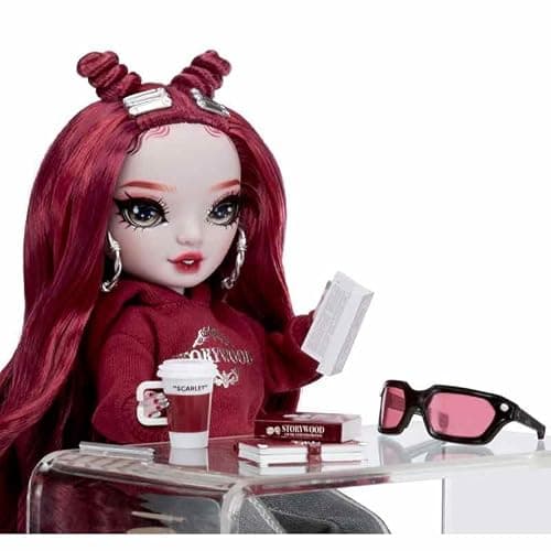 Rainbow High Shadow High Scarlett - Red Fashion Doll. Fashionable Outfit & 10+ Colorful Play Accessories. Great Gift for Kids 4-12 Years Old & Collectors thumbnail 4
