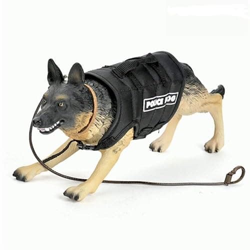 YEIBOBO ! 1:6 Action Figure Accessories German Shepherd Figure Toy (Police Dog) - Image 1