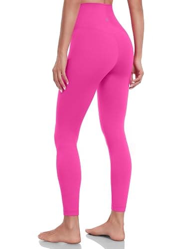 HeyNuts Pure&Plain x Yoga Pro Leggings 25'', Buttery Soft High Waisted 7/8 Lounge Yoga Pants - Image 1