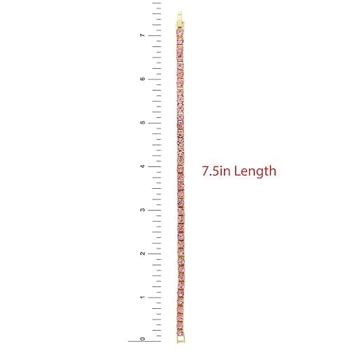 Simone Chic Fully Iced Out Diamond Watch for Women's w/Roman Numerals Easy Read Date and Colorful Dials- Designer Hip Hop Blinged Out Timepiece - ST10226RND-LA thumbnail 9