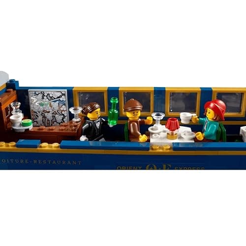 Lego: The Orient Express Train Building Set (2540 Pieces, 21344) thumbnail 6